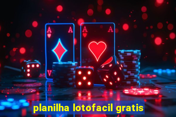 planilha lotofacil gratis